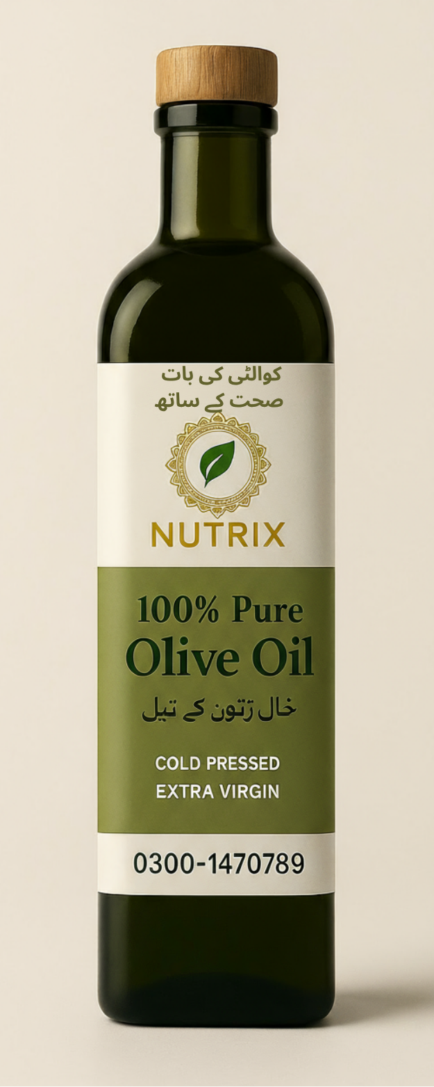 Using Nutrix 100 Pure Olive Oil for cooking